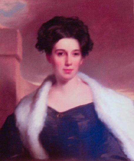 Thomas Sully portrait of Mary Ann Heide Norris oil painting picture